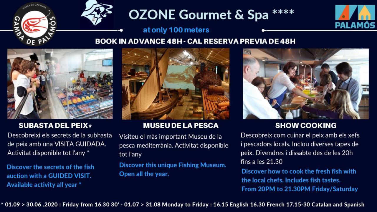 Ozone Gourmet & Spa - Bed & Breakfast Паламос Экстерьер фото