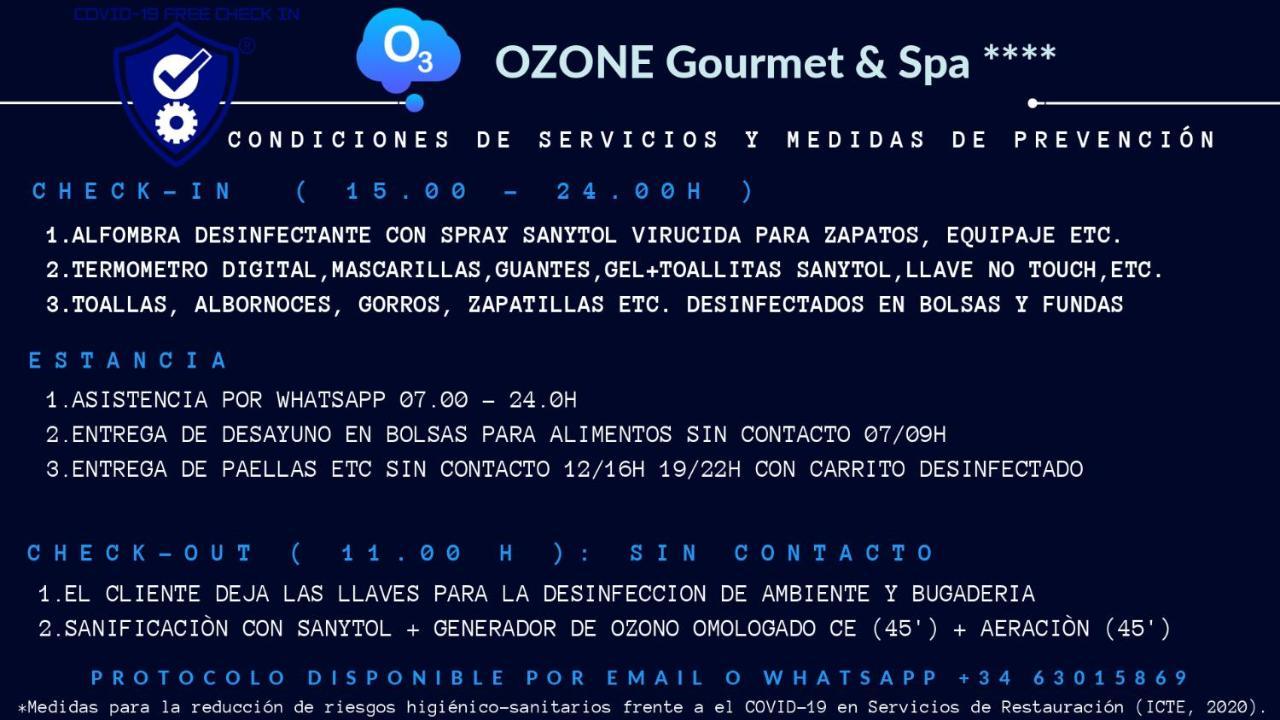 Ozone Gourmet & Spa - Bed & Breakfast Паламос Экстерьер фото