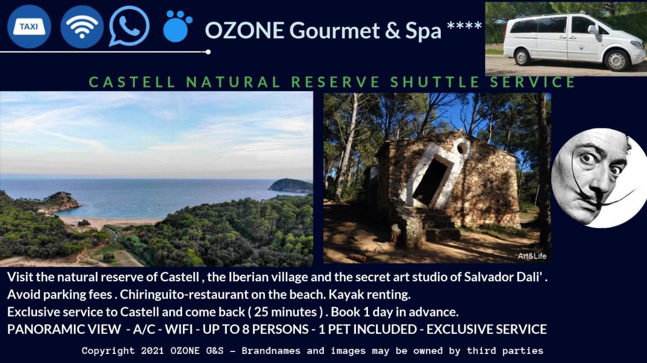 Ozone Gourmet & Spa - Bed & Breakfast Паламос Экстерьер фото