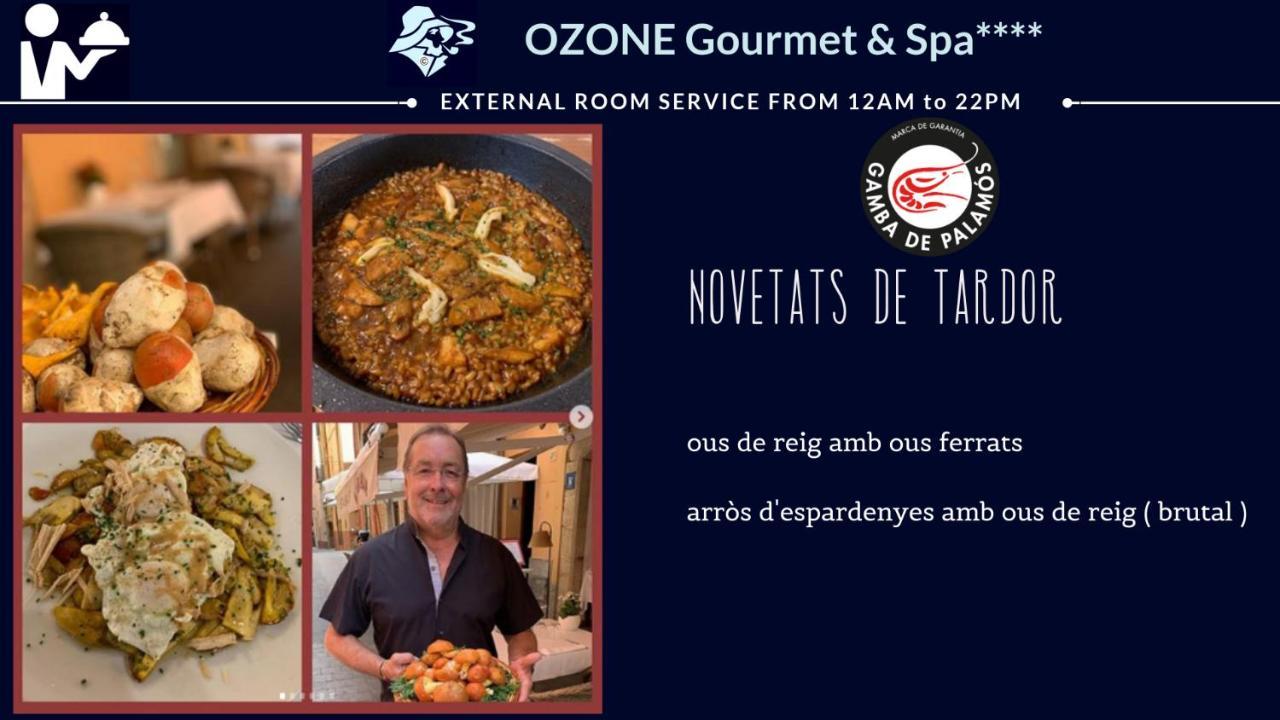 Ozone Gourmet & Spa - Bed & Breakfast Паламос Экстерьер фото