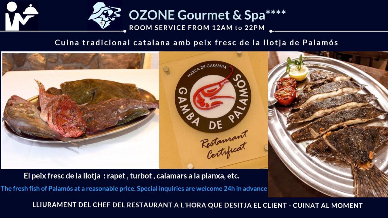 Ozone Gourmet & Spa - Bed & Breakfast Паламос Экстерьер фото